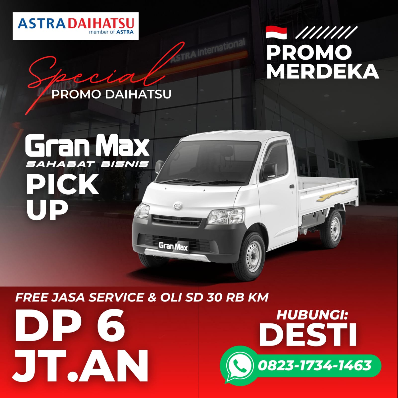 Promo Daihatsu Granmax Pick up